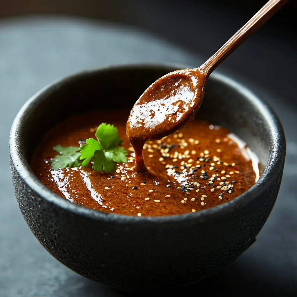 3 Ingredient Satay Sauce