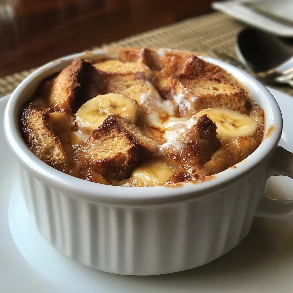 Banana Bread Pudding