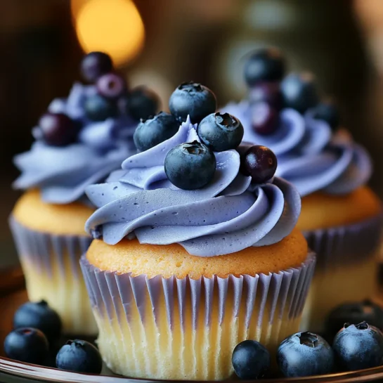 Blueberry Cupcakes