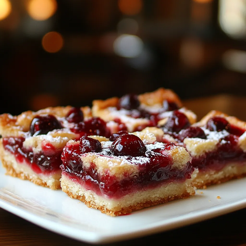 Cherry Pie Bars