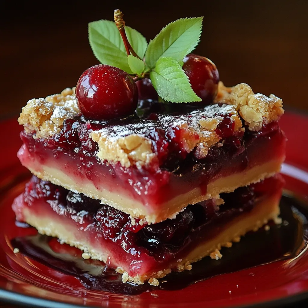 Cherry Pie Bars