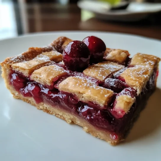 Cherry Pie Bars