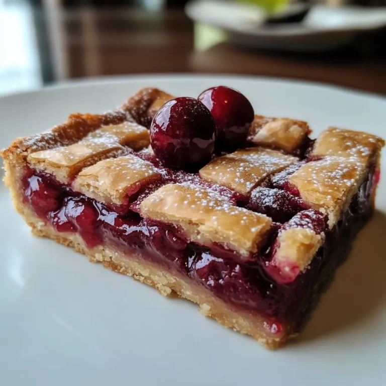 Cherry Pie Bars
