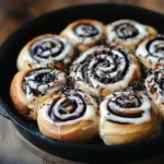 Cookies and Cream Cinnamon Rolls