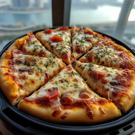 Frozen Pizza in Air Fryer