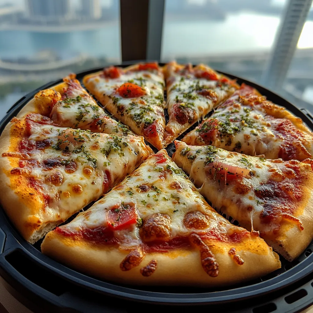 Frozen Pizza in Air Fryer