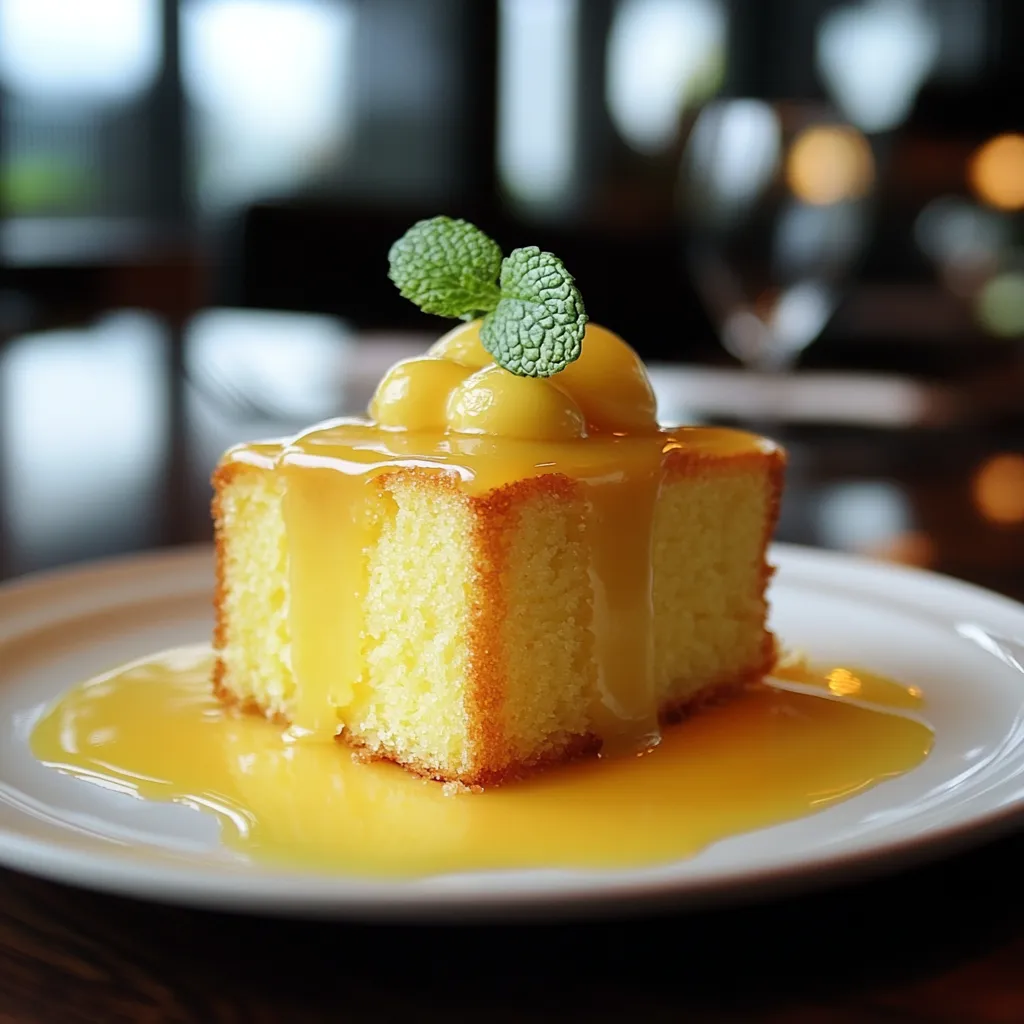 Lemon Sour Cream Pound Cake