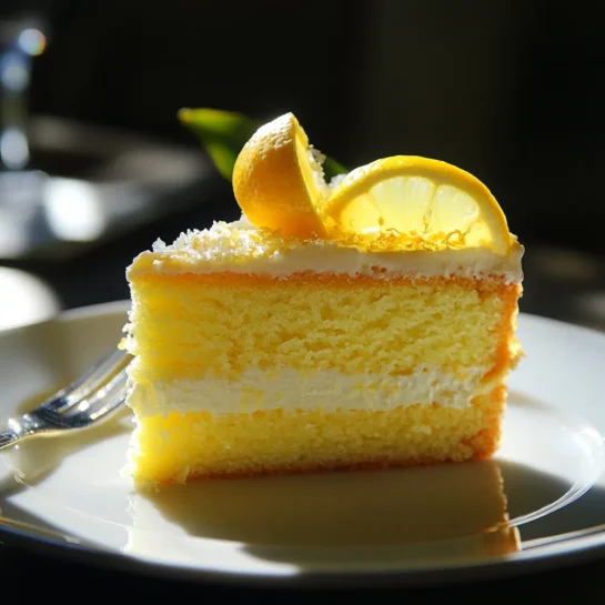 Lemon Sour Cream Pound Cake